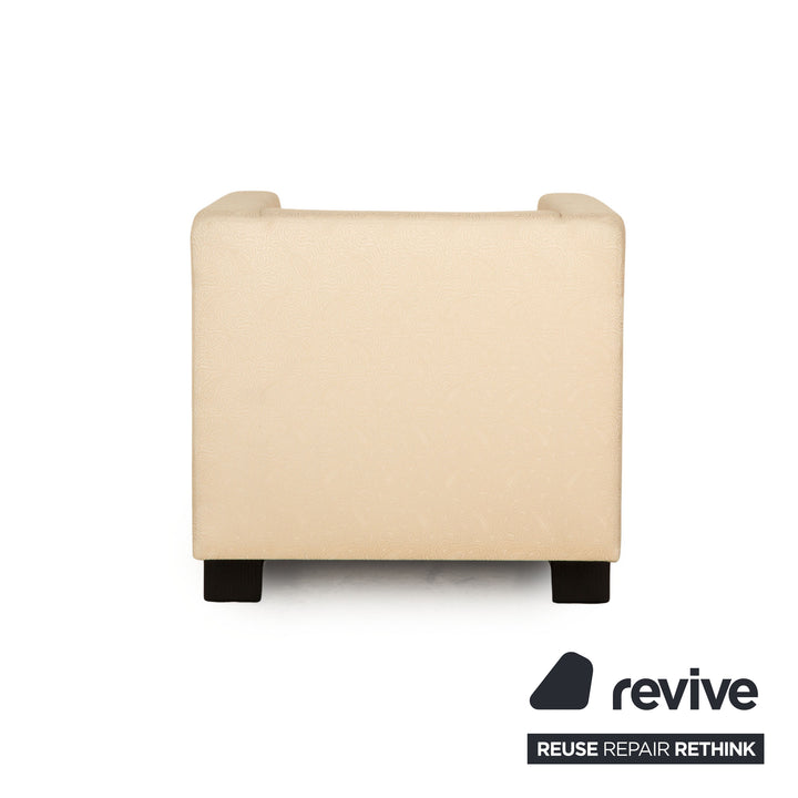Tecta F51 Gropius fabric armchair cream