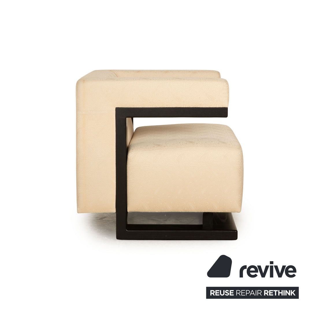 Tecta F51 Gropius fabric armchair cream