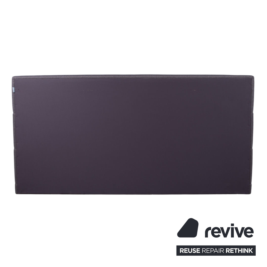Tempur Polsterbett Schwarz Grau Schlafzimmer