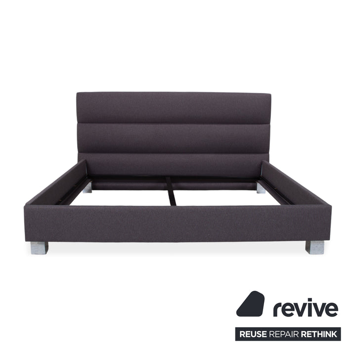 Tempur Polsterbett Schwarz Grau Schlafzimmer