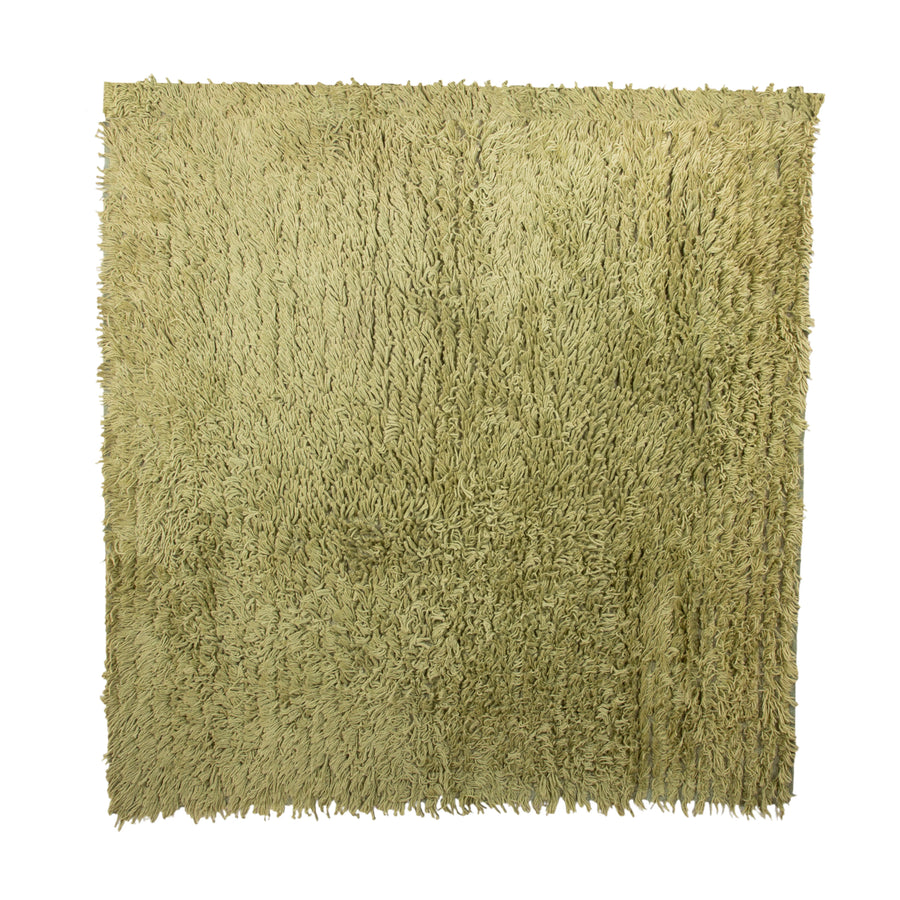 JAB Anstoetz Teppich Grün Lana Lupa 200 x 200 cm