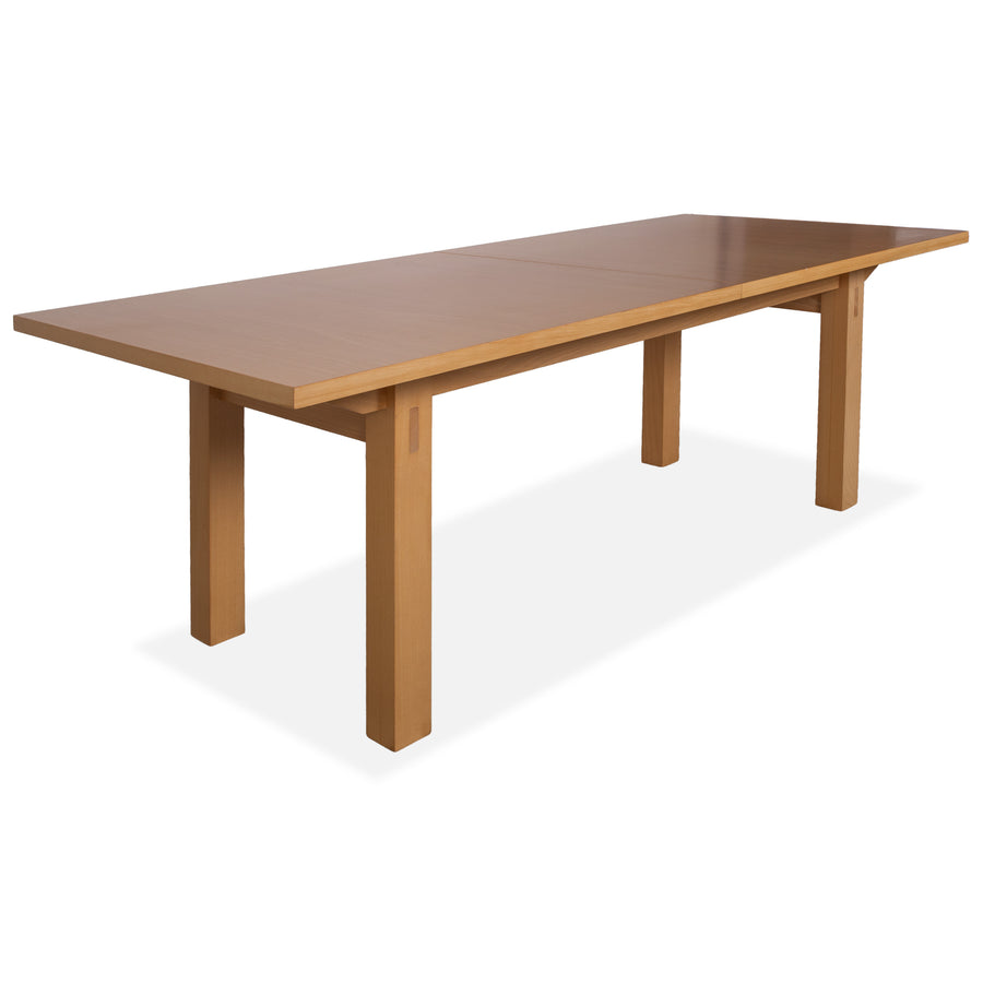 Thonet Wooden Dining Table Brown Extendable Dining Room 200-282 x 90 cm