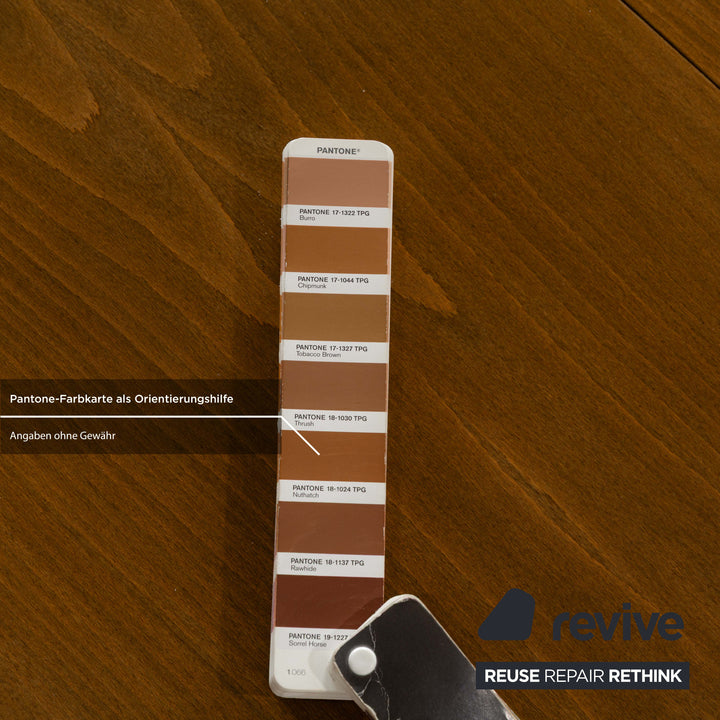 Thonet wooden dining table brown extendable dining room