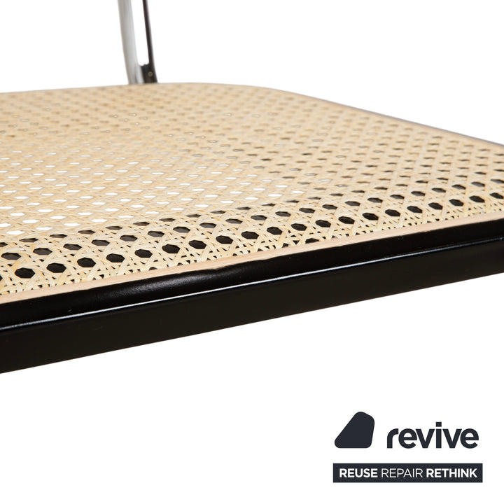 Thonet S 64 Metall 2x Stuhl Schwarz Freischwinger