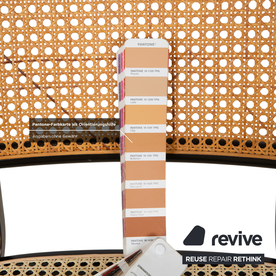 Thonet S 64 Metall 2x Stuhl Schwarz Freischwinger