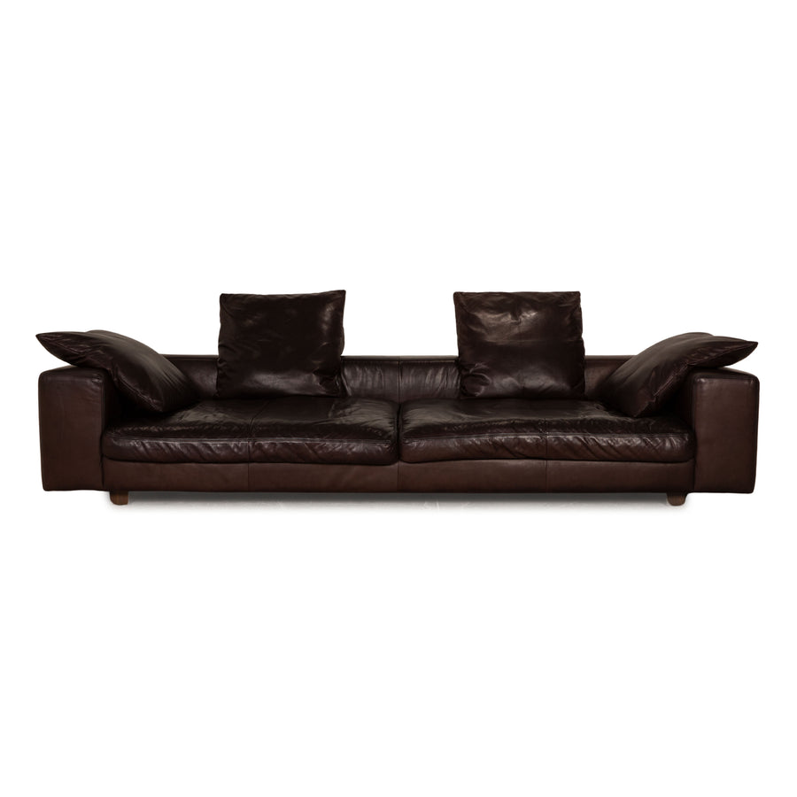 Tommy M by Machalke Al Jazar Leder Viersitzer Braun Sofa Couch