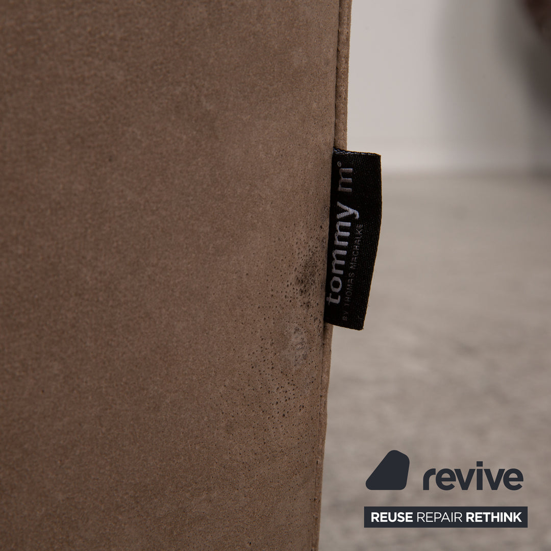 Tommy M by Machalke Leder Dreisitzer Braun Sofa Couch Anilinleder mit Vintage Patina