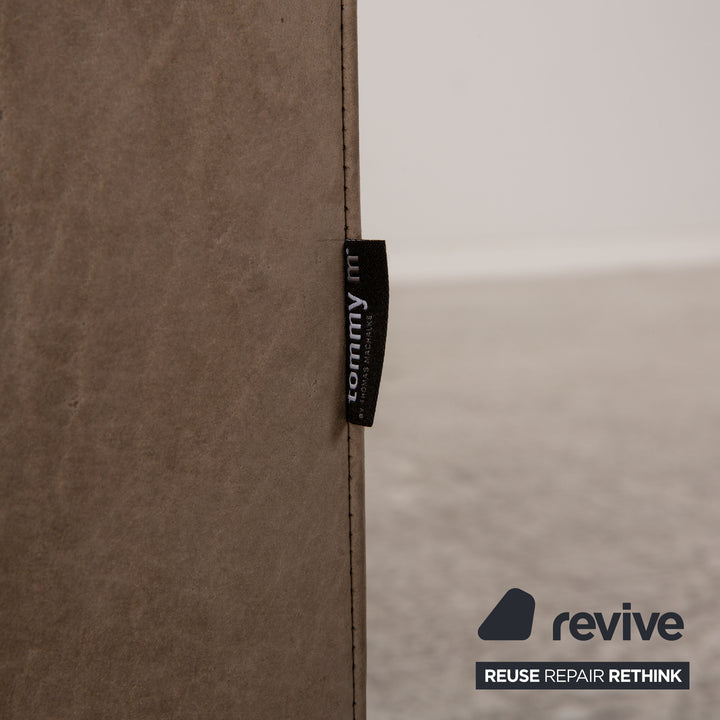 Tommy M by Machalke Leder Dreisitzer Braun Sofa Couch Anilinleder mit Vintage Patina