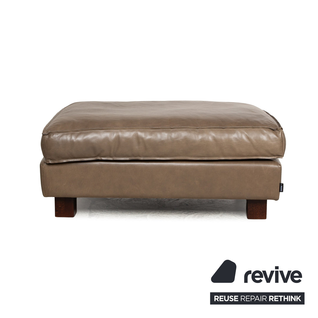 Tommy M by Machalke Sarapis Leather Stool Brown