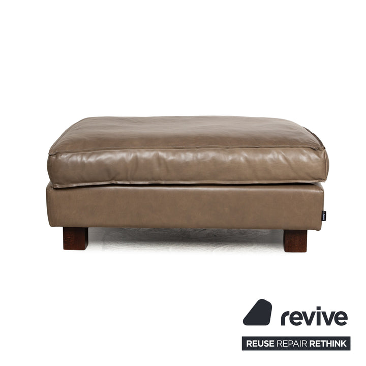 Tommy M by Machalke Sarapis Leather Stool Brown