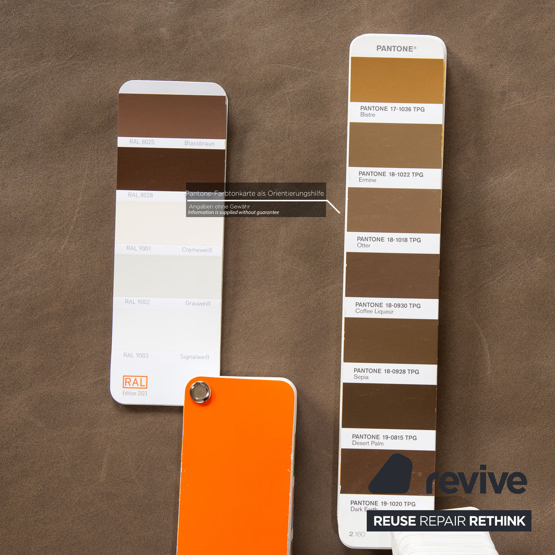 Tommy M by Machalke Sarapis Leather Stool Brown