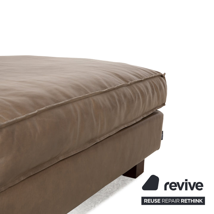 Tommy M by Machalke Sarapis Leather Stool Brown