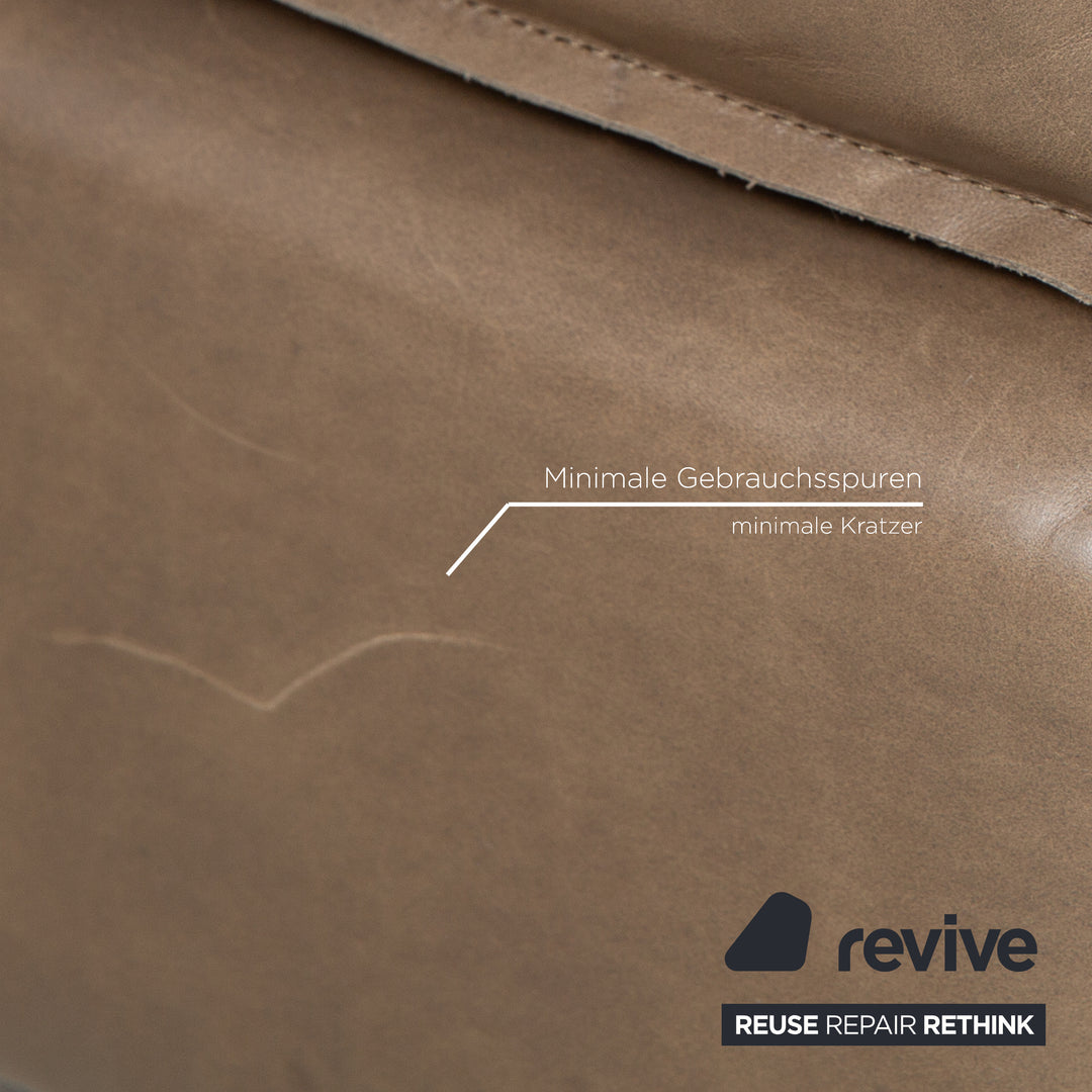 Tommy M by Machalke Sarapis Leather Stool Brown