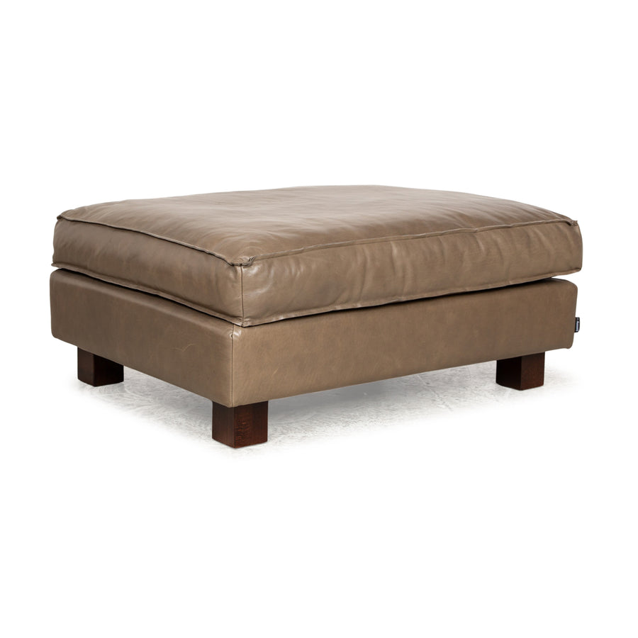 Tommy M by Machalke Sarapis Leather Stool Brown