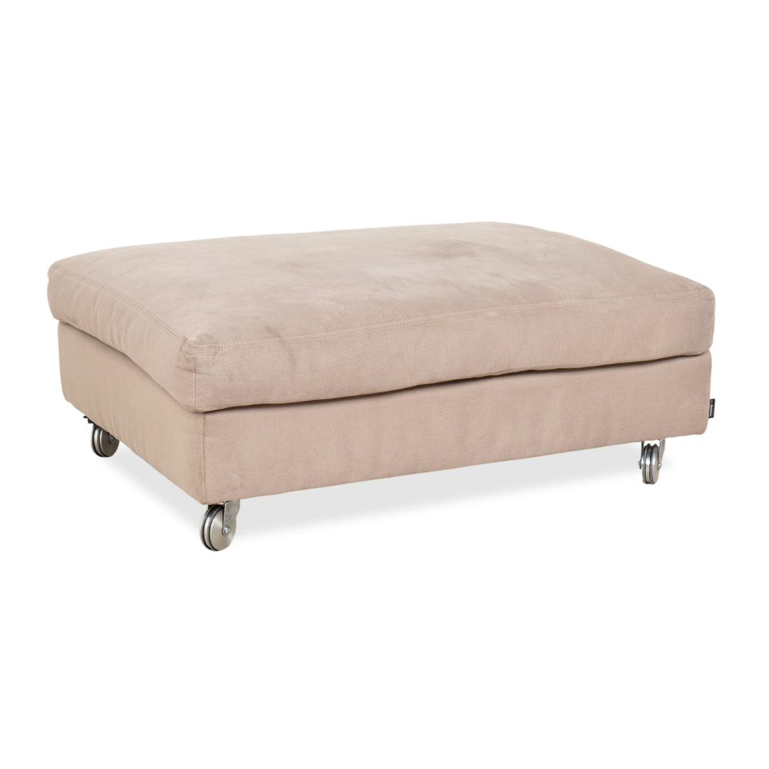 Tommy M by Machalke Terano fabric stool beige sand