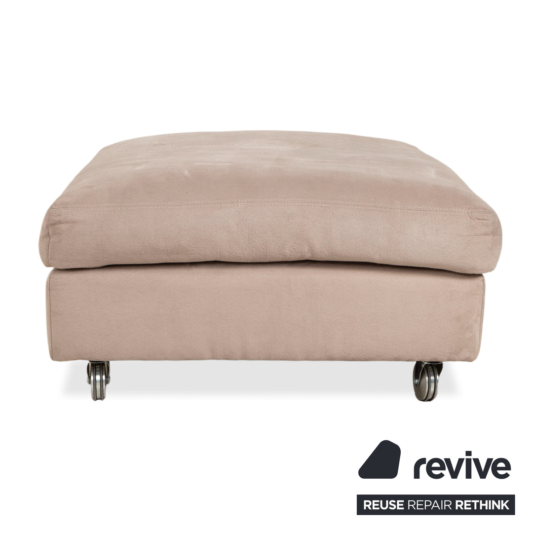 Tommy M by Machalke Terano fabric stool beige sand