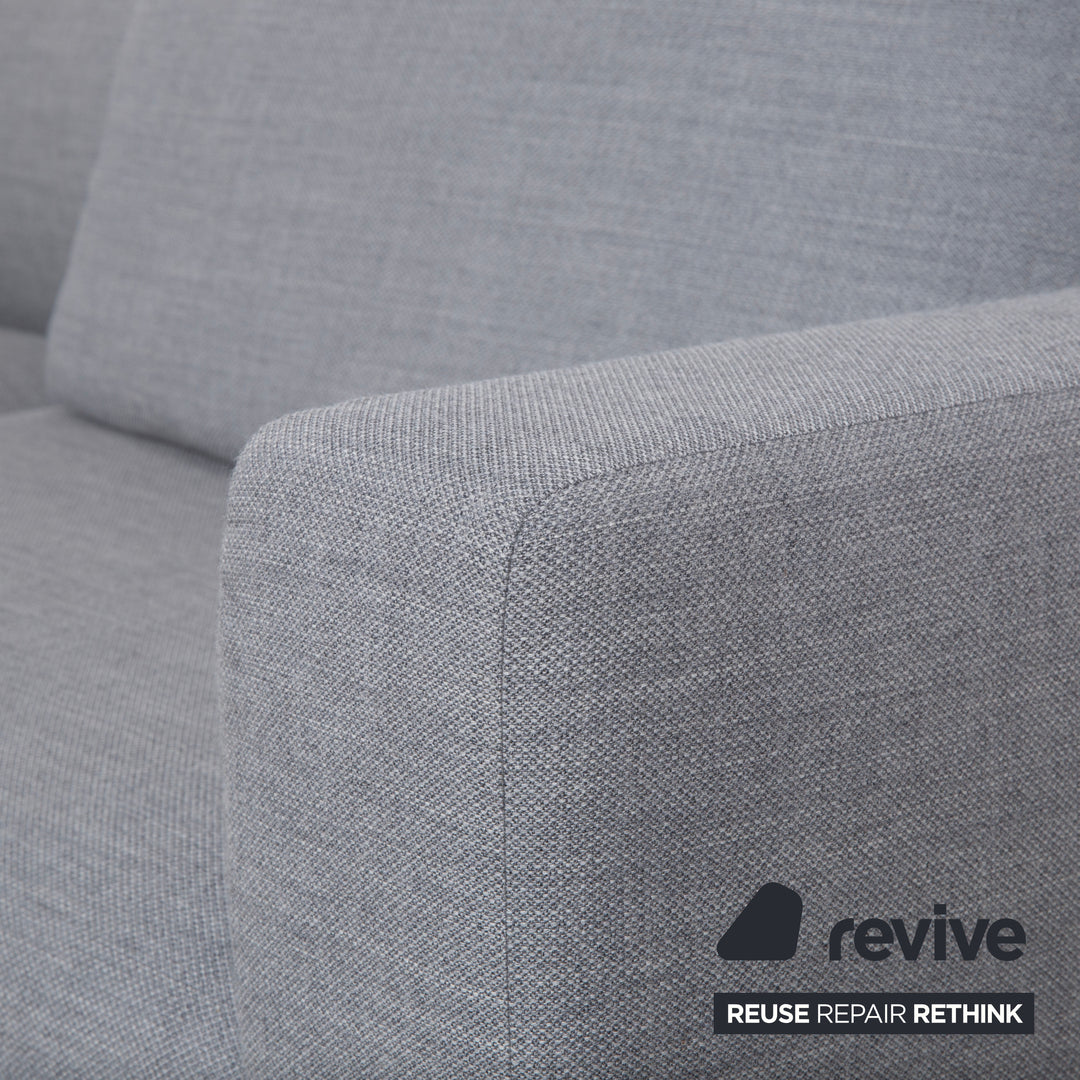 &Tradition Develius Corner Sofa Fabric Light Grey Sofa Settee
