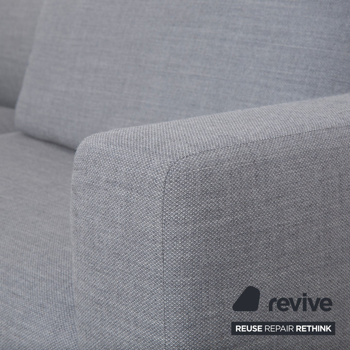 &Tradition Develius Corner Sofa Fabric Light Grey Sofa Settee