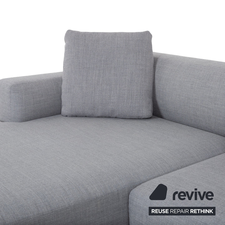 &Tradition Develius Corner Sofa Fabric Light Grey Sofa Settee