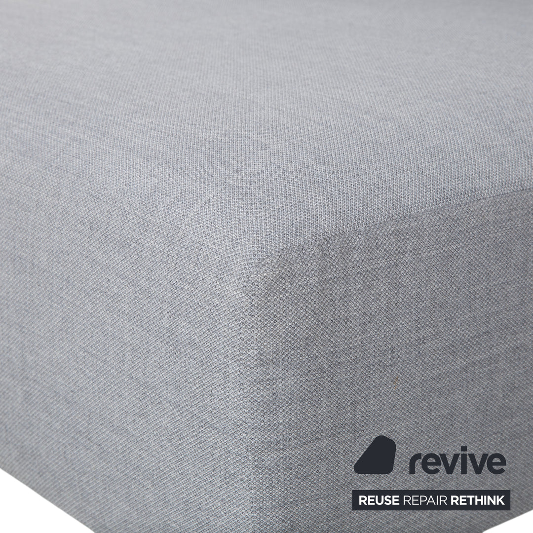 &Tradition Develius Corner Sofa Fabric Light Grey Sofa Settee