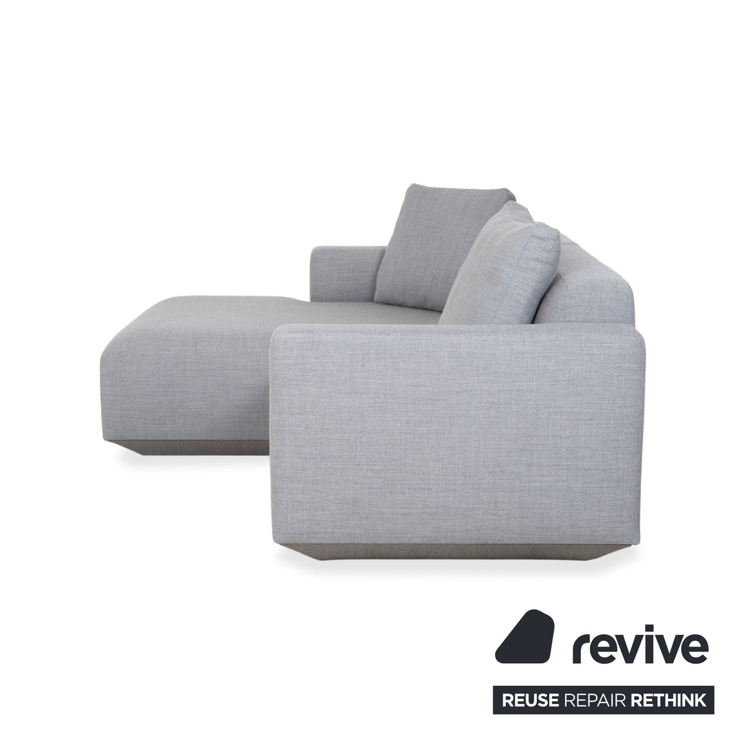 &Tradition Develius Corner Sofa Fabric Light Grey Sofa Settee