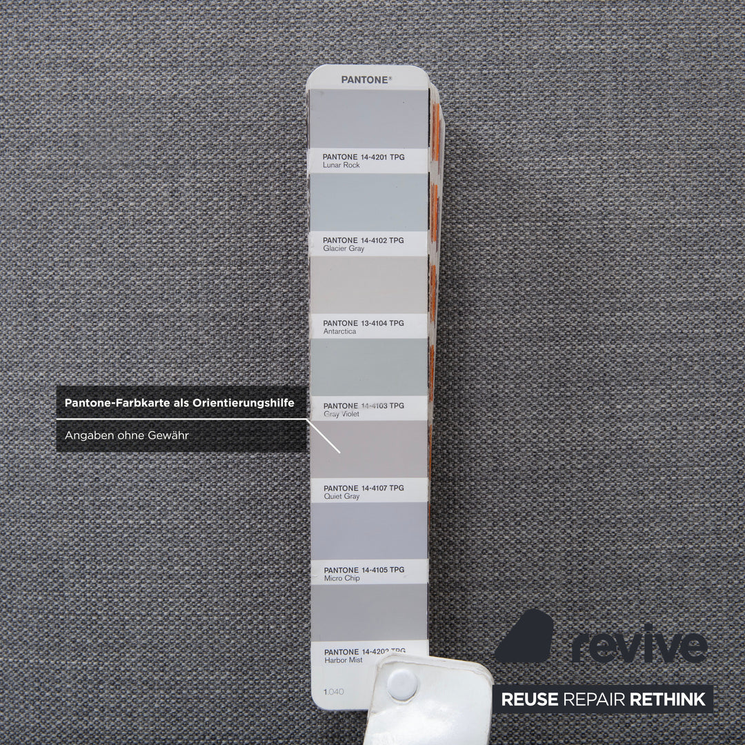 &Tradition Develius Corner Sofa Fabric Light Grey Sofa Settee