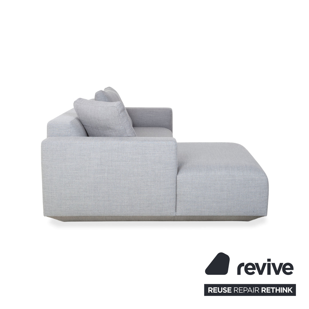 &Tradition Develius Corner Sofa Fabric Light Grey Sofa Settee