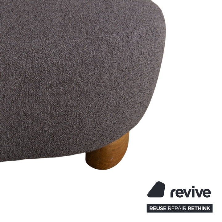 &Tradition Margas Garnitur Stoff Zweisitzer Sessel Grau Sofa Couch
