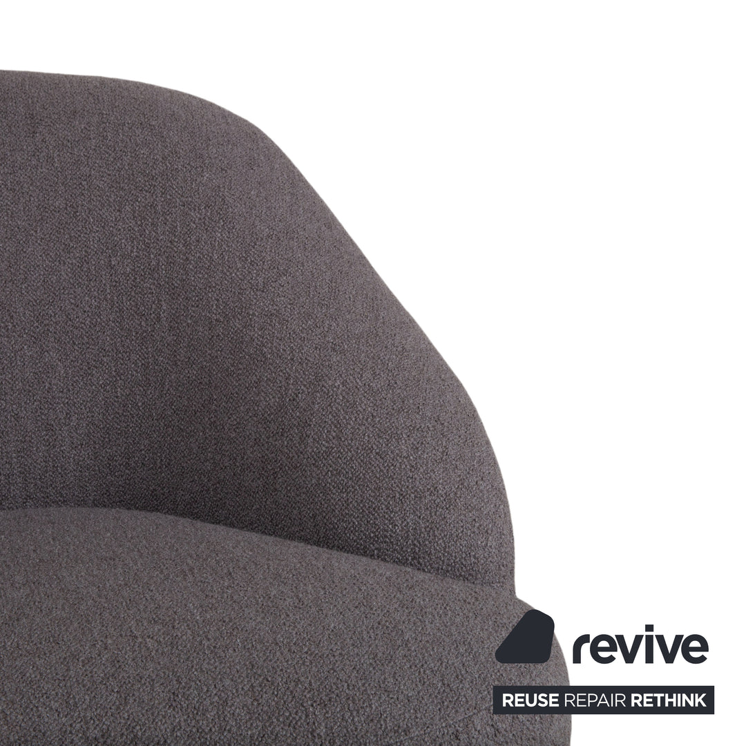 &Tradition Margas Garnitur Stoff Zweisitzer Sessel Grau Sofa Couch