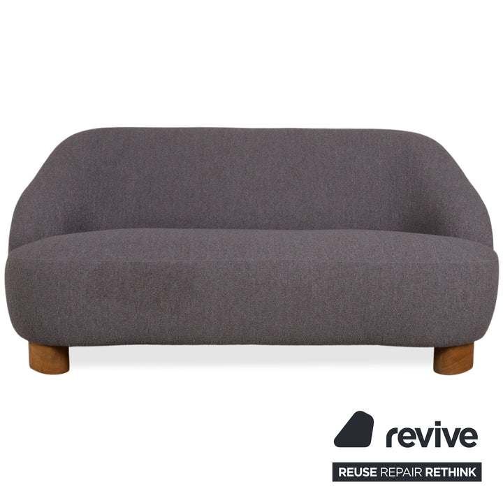 &Tradition Margas Garnitur Stoff Zweisitzer Sessel Grau Sofa Couch