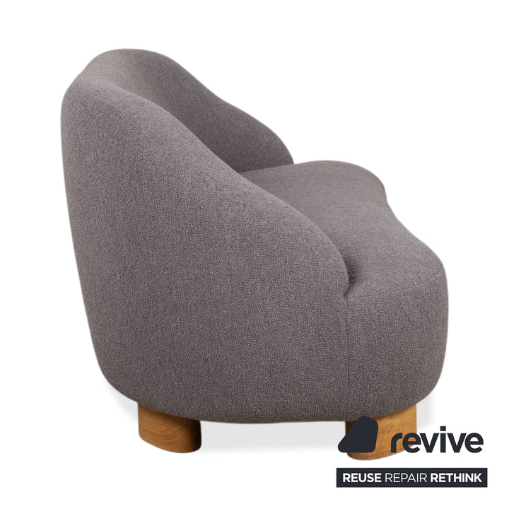 &Tradition Margas Garnitur Stoff Zweisitzer Sessel Grau Sofa Couch