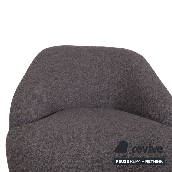 &Tradition Margas Garnitur Stoff Zweisitzer Sessel Grau Sofa Couch