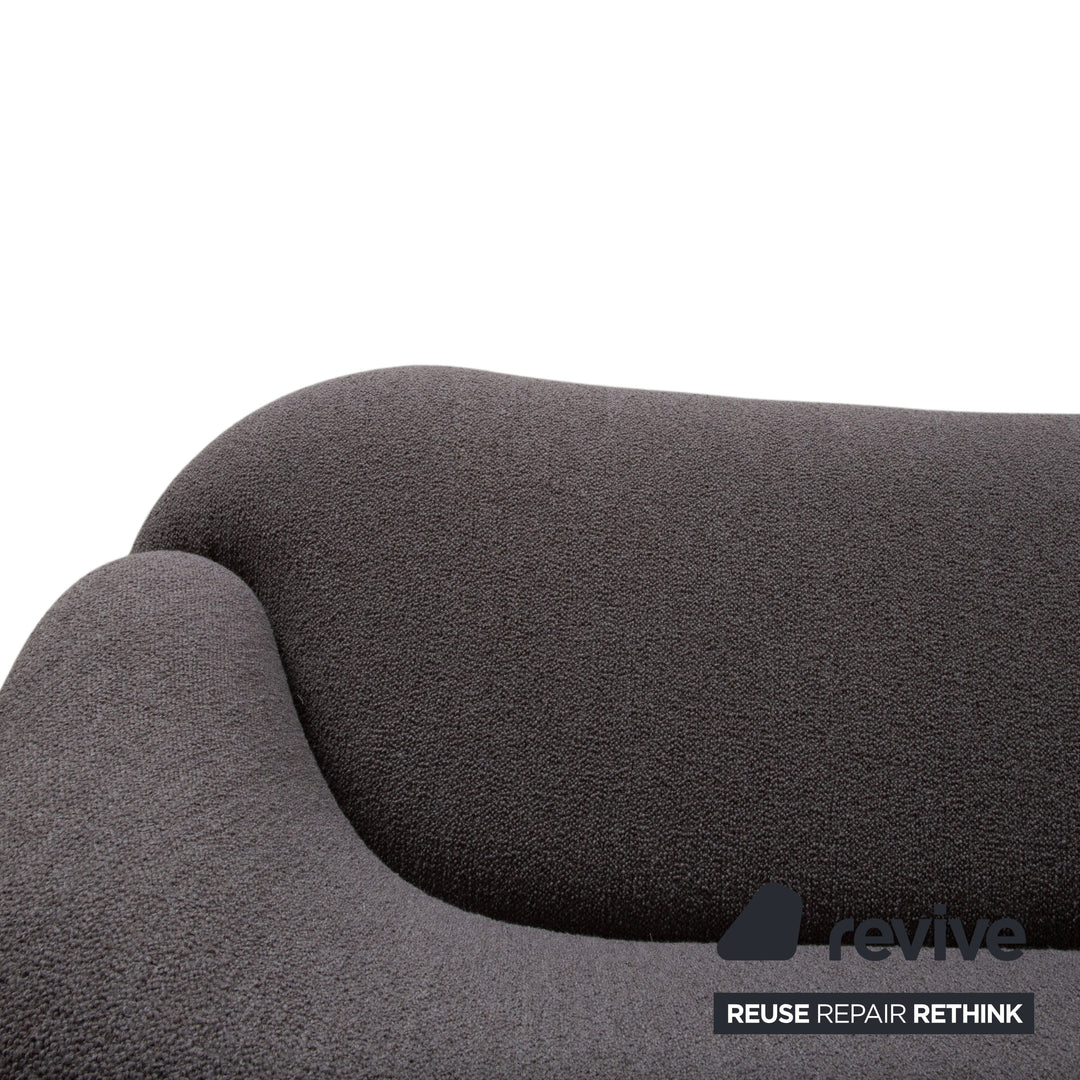 &Tradition Margas Stoff Zweisitzer Grau Sofa Couch