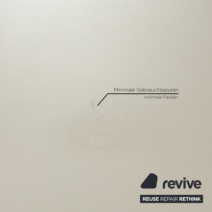 USM Haller Kitos Dining Table Wood White Manual Function 250 x 70-106 x 100 cm