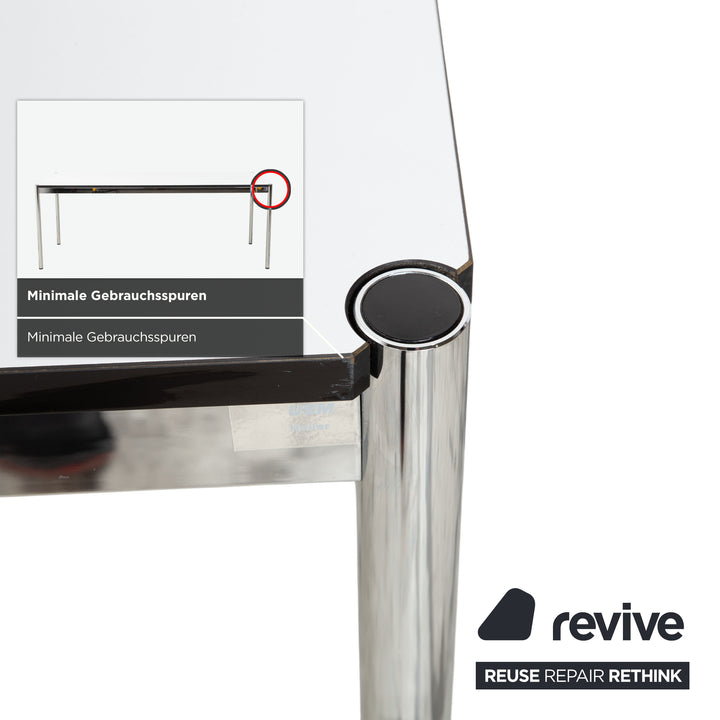 USM Haller metal desk, MDF white MDF table