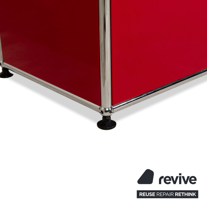 USM Haller Metall Sideboard Rot