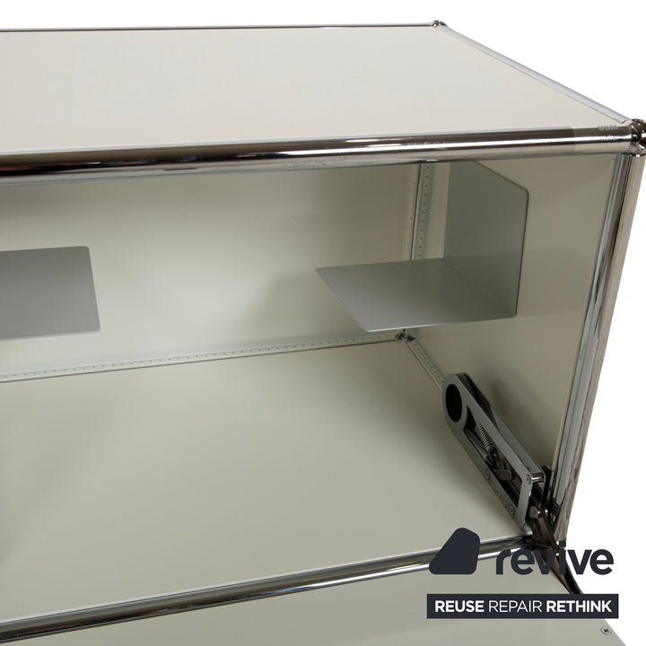 USM Haller Metall Sideboard Weiß