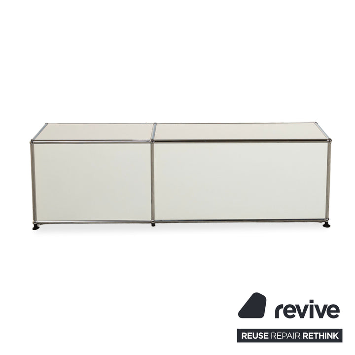 USM Haller Metall Sideboard Weiß