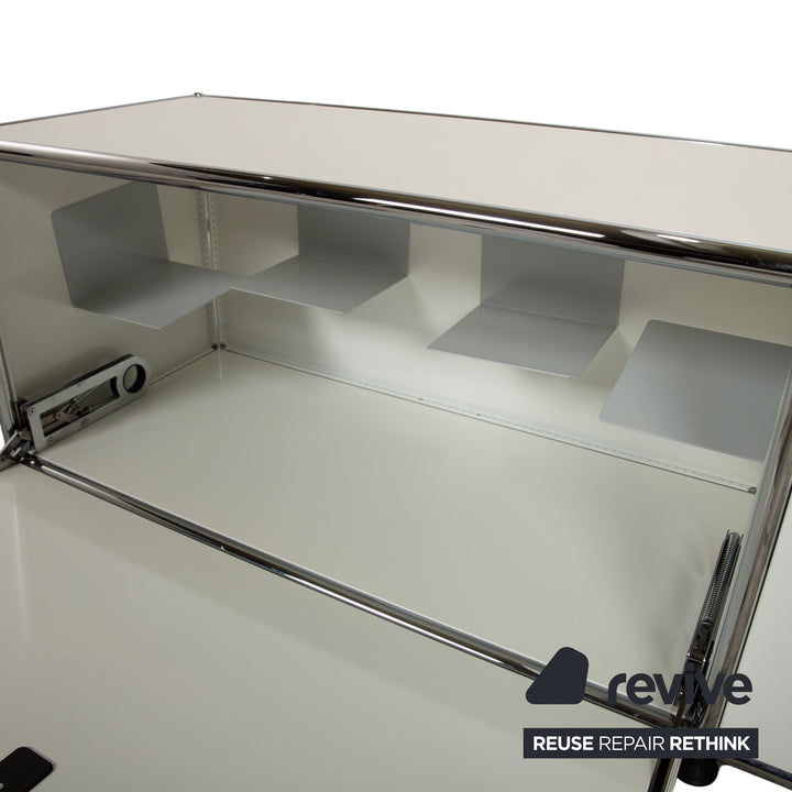 USM Haller Metall Sideboard Weiß