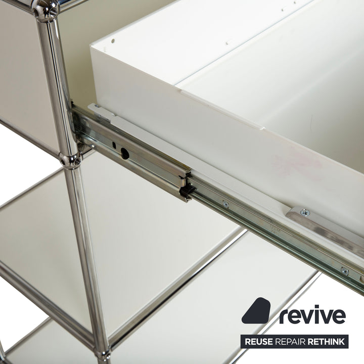 USM Haller Metall Sideboard Weiß Reinweiß