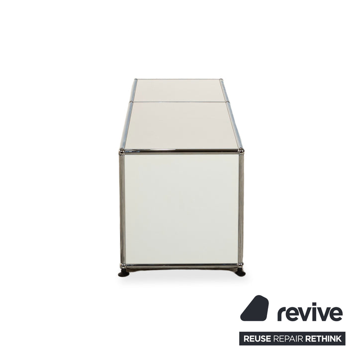 USM Haller Metall Sideboard Weiß
