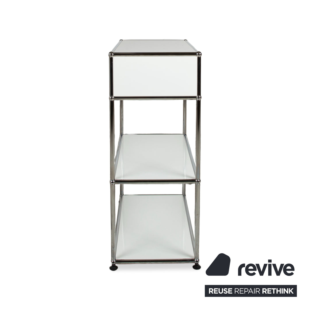 USM Haller Metall Sideboard Weiß Reinweiß