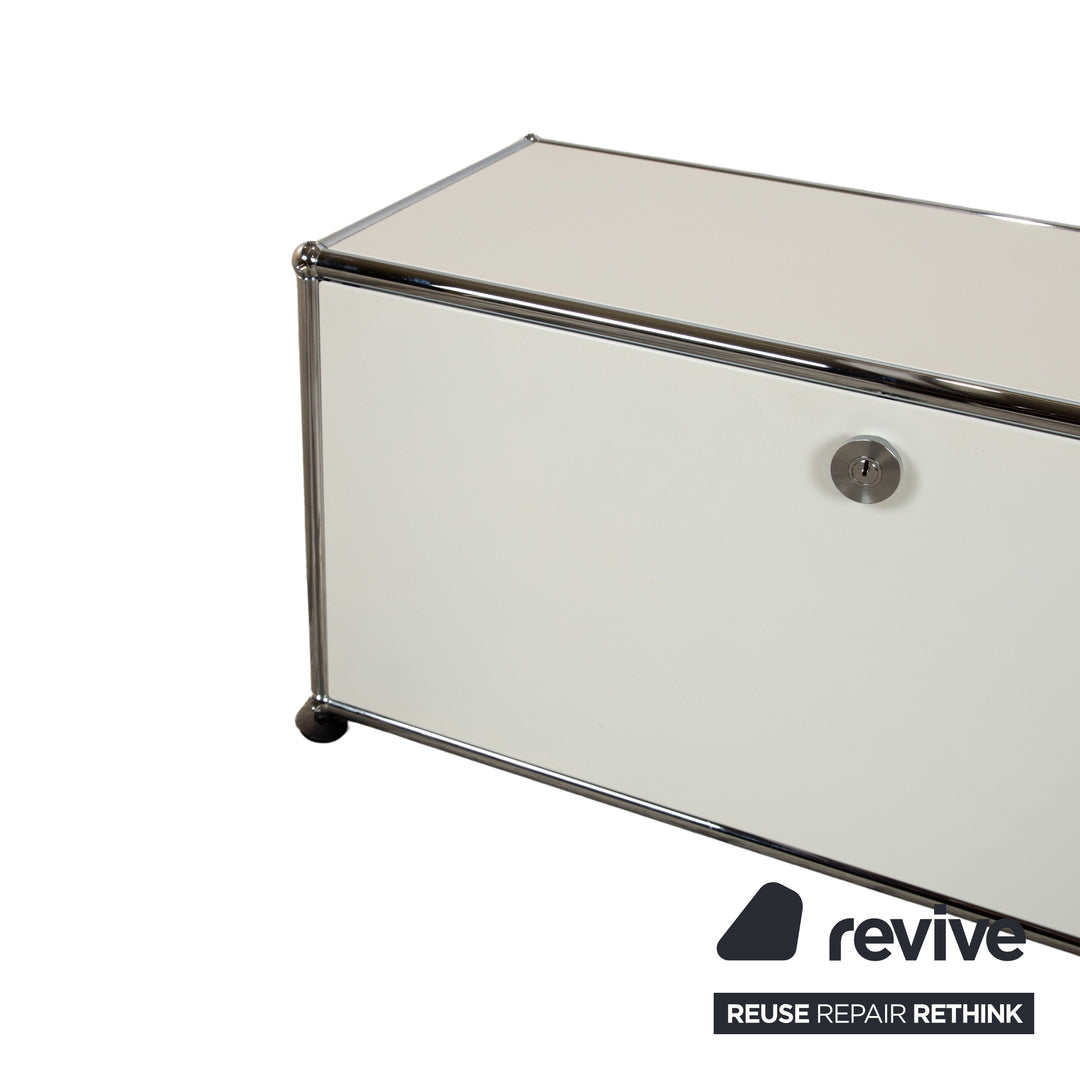 USM Haller Metall Sideboard Weiß