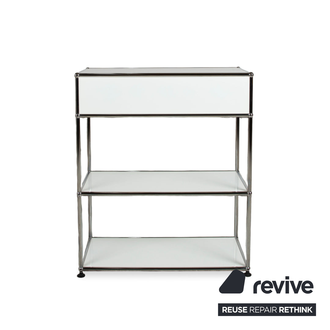 USM Haller Metall Sideboard Weiß Reinweiß