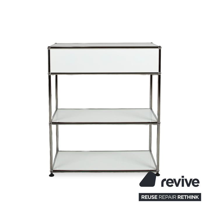 USM Haller Metall Sideboard Weiß Reinweiß