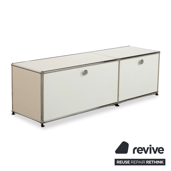 USM Haller Metall Sideboard Weiß