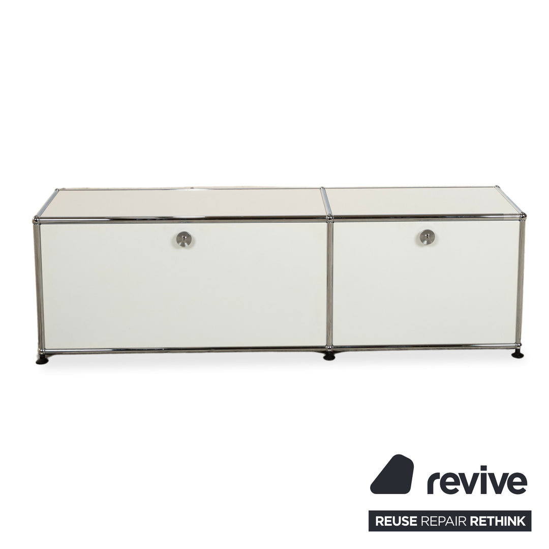 USM Haller Metall Sideboard Weiß