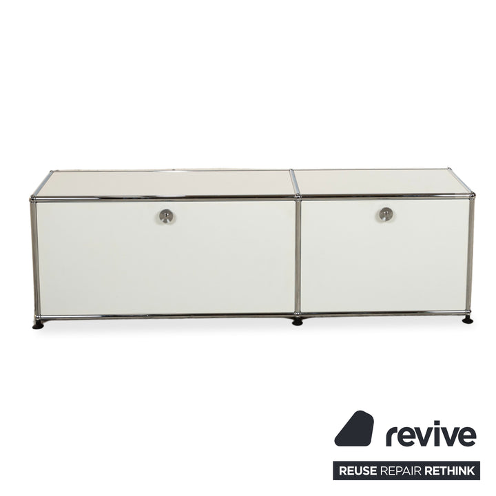 USM Haller Metall Sideboard Weiß