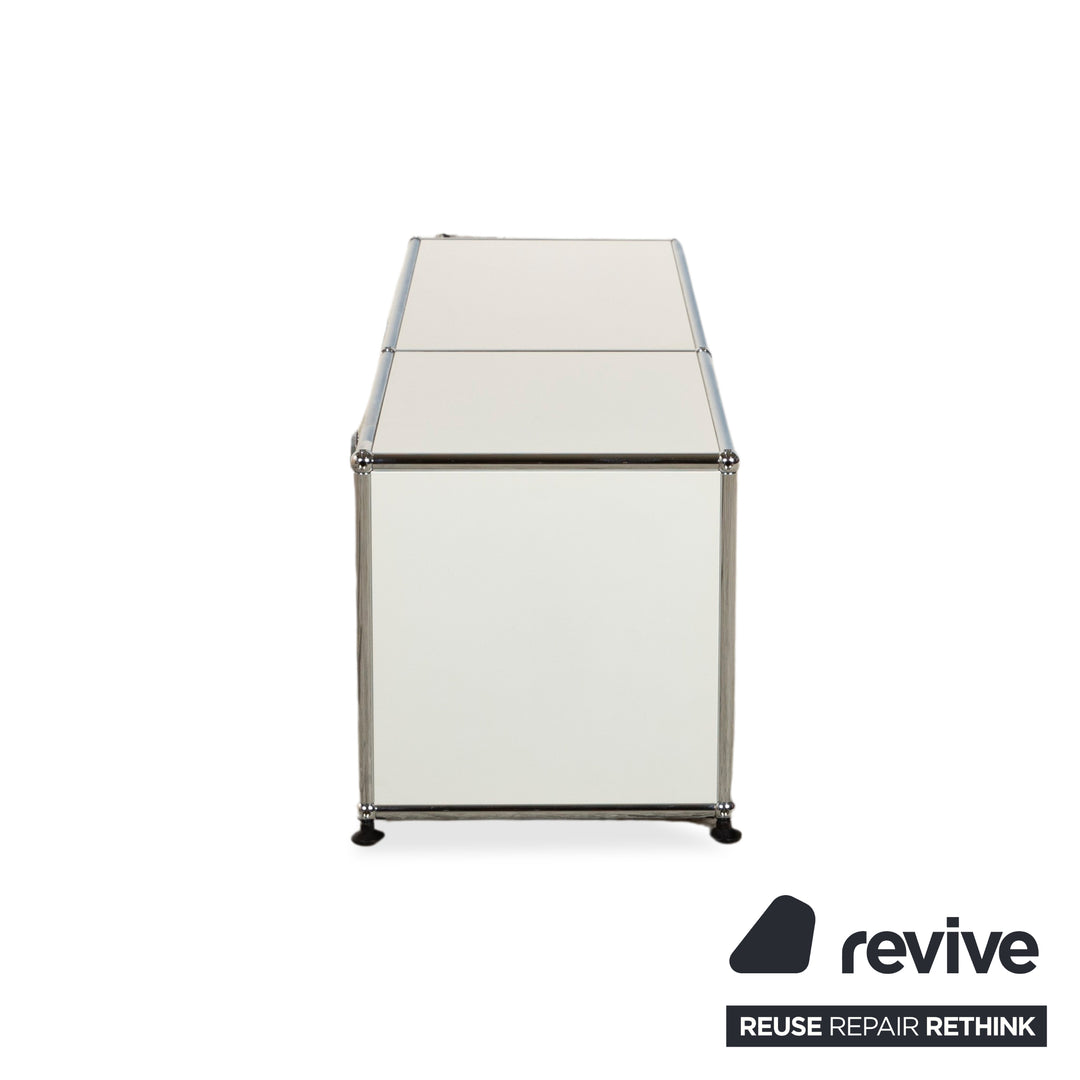 USM Haller Metall Sideboard Weiß