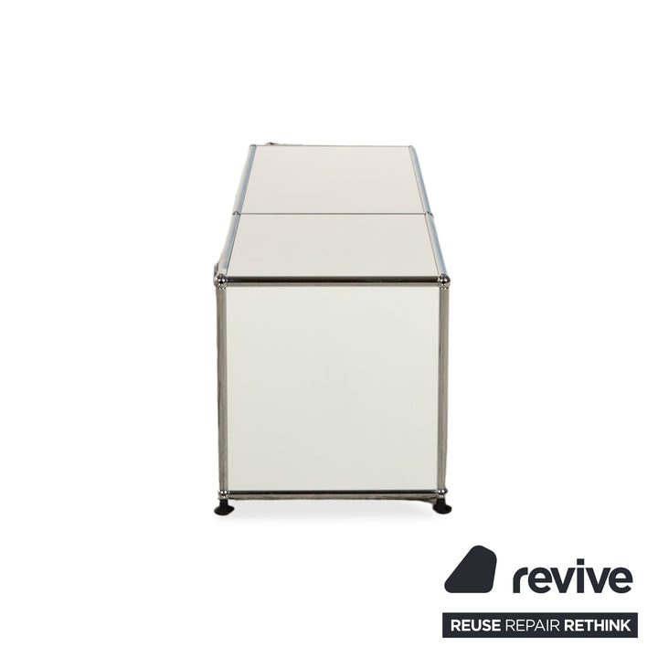 USM Haller Metall Sideboard Weiß